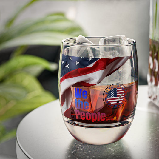 We the People Whiskey Glass